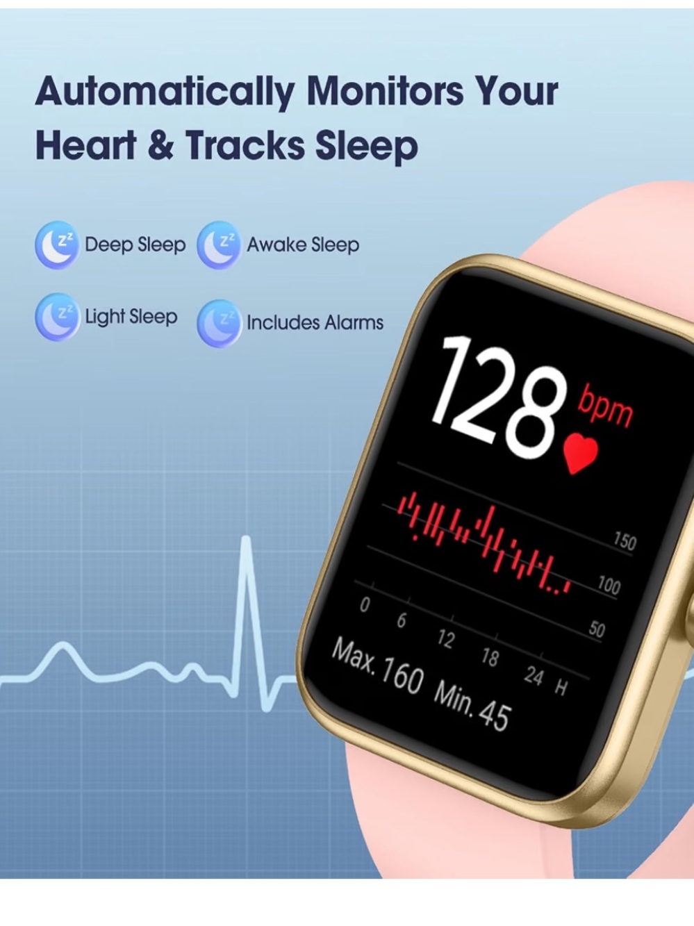 LIVIKEY Smart Watch - Picture 4 of 9